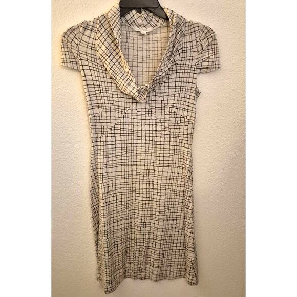 Banana Republic Silk/Cotton Blend Drape Neckline LIghtweight Dress Size S EUC - Picture 1 of 8